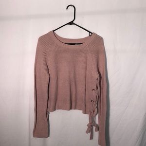 Moon and Madison Pink Sweater